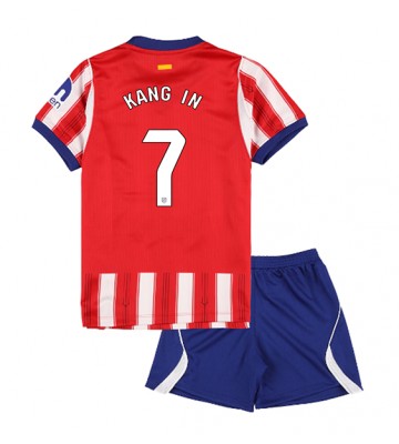Atletico Madrid Lee Kang-in #7 Replika Hemmatröja Barn 2026-27 Kortärmad (+ Korta byxor)